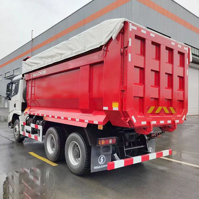 High Horsepower 351-450hp Shacman 6X4 U-Form-Dump Truck für 50 Tonnen Transport