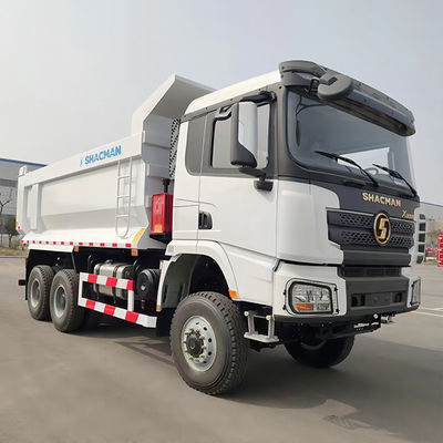 6x4 U-Form Weiß X3000 Dumper Truck für Schwerlastwagen Segment Maximalgeschwindigkeit 40-55/75 KM/h