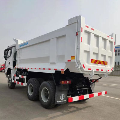 6x4 U-Form Weiß X3000 Dumper Truck für Schwerlastwagen Segment Maximalgeschwindigkeit 40-55/75 KM/h