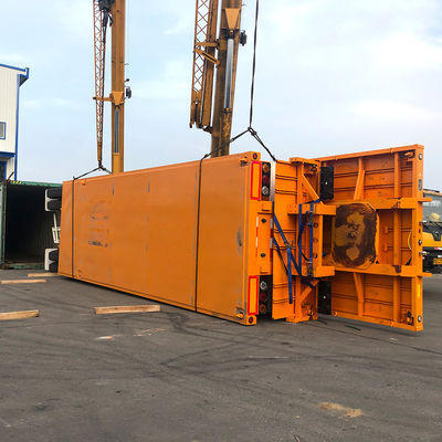 Containerschifffahrt CIMC 20ft Container Flatbed Semi Trailer mit 12uints Twist Locks
