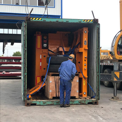 Containerschifffahrt CIMC 20ft Container Flatbed Semi Trailer mit 12uints Twist Locks