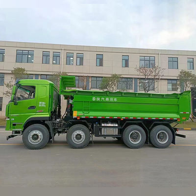 12 Vorwärtsverschiebung Shacman 8X4 Flachkabine U-Form H3000 F3000 Mülltruck für den Bergbau