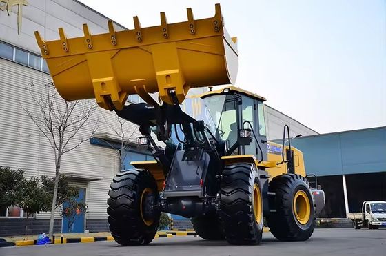 8000*3016*3515 Abmessung LW500F Radlader 5 Tonnen Minenlader Weichai/Cummins Motor