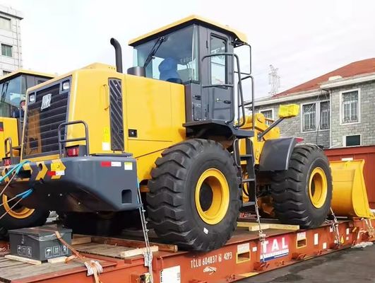 8000*3016*3515 Abmessung LW500F Radlader 5 Tonnen Minenlader Weichai/Cummins Motor