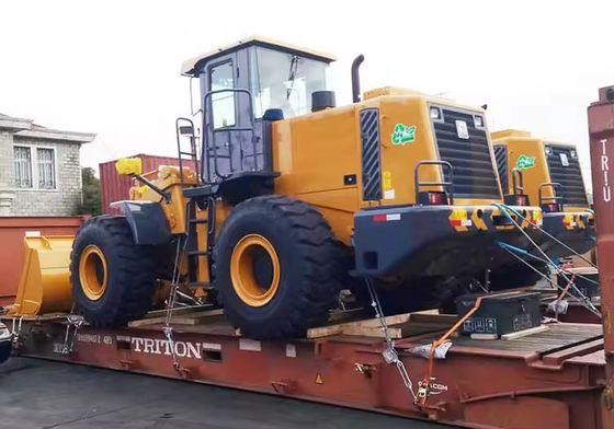 8000*3016*3515 Abmessung LW500F Radlader 5 Tonnen Minenlader Weichai/Cummins Motor