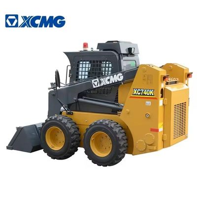 75 KW Xugong XC740K XC760K Kleiner Baggerlader Traktor Schieberlader für den Bau
