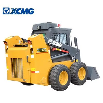 75 KW Xugong XC740K XC760K Kleiner Baggerlader Traktor Schieberlader für den Bau