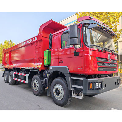 12 Vorwärtsverschaltungsnummer Shacman 8X4 F3000 Abstoßwagen für schwere Maschinen Flachkabine